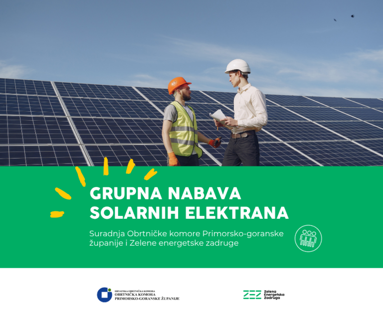 Besplatno informativno predavanje za obrtnike, male i srednje poduzetnike i građane „Vaš krov, vaša energija: kako poticaji ubrzavaju put do solarne elektrane“ /Mali Lošinj